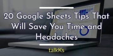 Google Sheets Tips